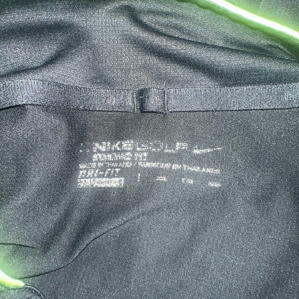 Men’s used Nike Golf black polo shirt dri fit size XXL 2XL - Picture 2 of 4